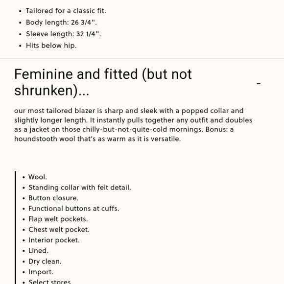 J. Crew Regent Blazer in Houndstooth Wool - Picture 8 of 8